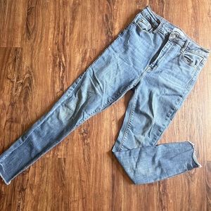 Carly Jean L.A. High Waisted Skinny Jeans
